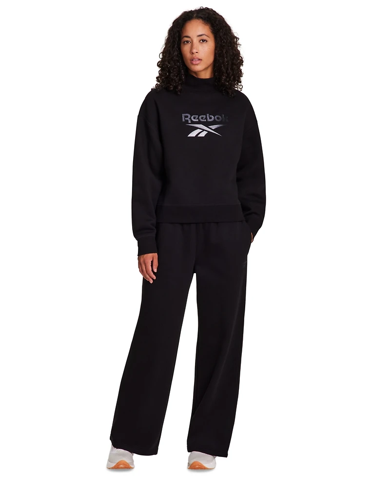Reebok Women's Tonal Wide Leg Sweatpants