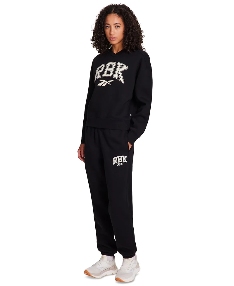 Reebok Women's Relaxed Varsity Joggers