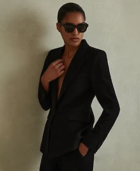 Reiss Women's Gabi Tailored Single-Breasted Suit Blazer