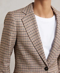 Reiss Women's River Check Single-Breasted Blazer