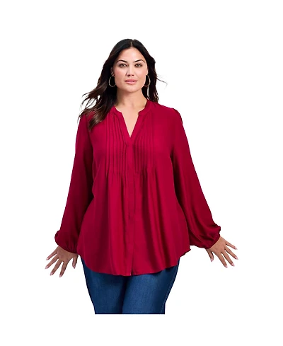 Avenue Women's Olivia Pintuck Shirt