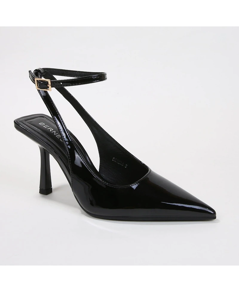 Berness Carmia Crisscross Ankle Strap Stiletto Heels