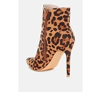 London Rag Nesta Stiletto Heel Lace Up Boots