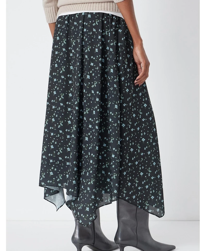 Hush Women's Kaia Chiffon Hanky Hem Skirt