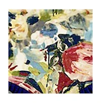 Martella Ruffled Provance 3" Rod Pocket Valance 50" x 16" Multicolor by Rlf Home