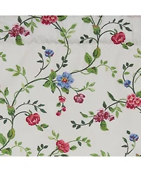 Rlf Home English Ivy Provance 100% Cotton with Fully Lined 3" Rod Pocket Valnance for Windows 50" x 15" Spring