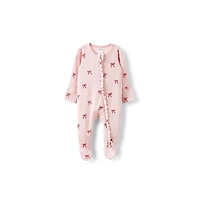 Cotton On Baby Boys Pointelle Ruffle Zip All One