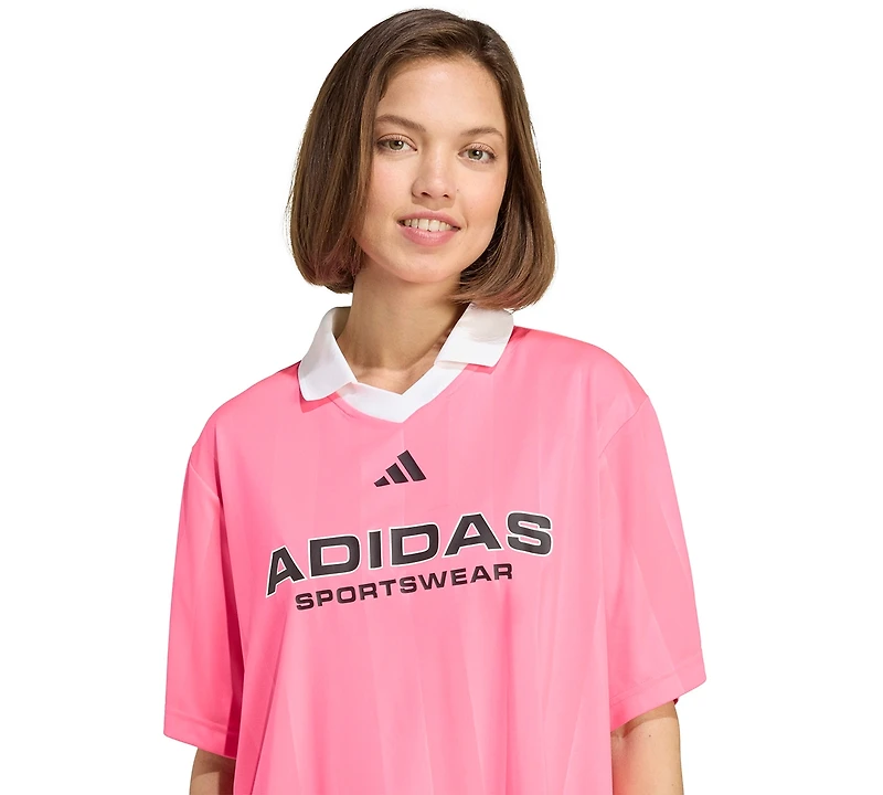 adidas Women's Tiro Q4 Pull Over T Shirt