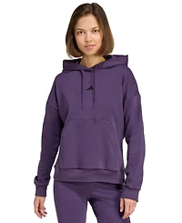 adidas Women's Essentials Long-Sleeve Logo Hoodie