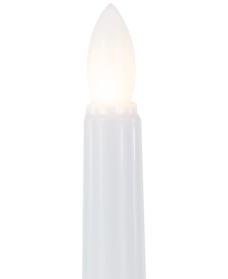 Northlight Single Light Window Candles with Remote and Timer, Set of 6