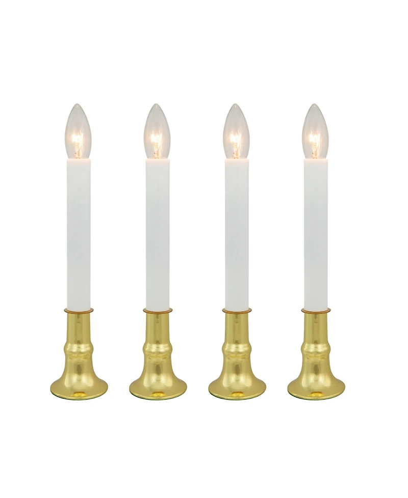 Northlight Single Light Window Candle, Set of 4