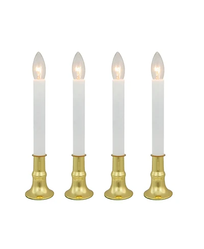 Northlight Single Light Window Candle, Set of 4