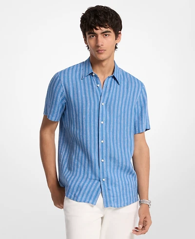 Michael Kors Men's Classic Striped Shirt