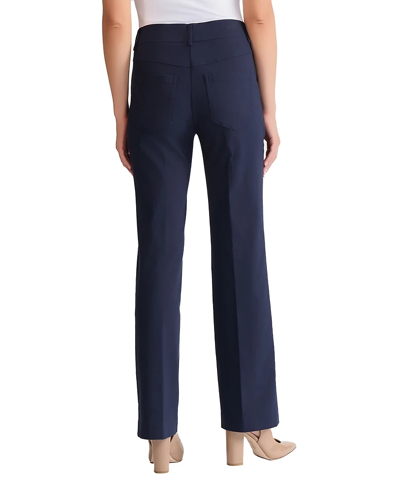 Jones New York Petite Pull-On Slash Pocket Trouser Pants