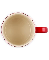 Le Creuset Stoneware Holly Collection 12 oz. Gold Applique London Mug