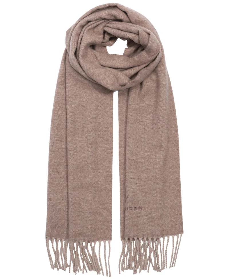 Lauren Ralph Wool Cashmere Signature Woven