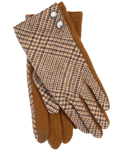 Lauren Ralph Two Button with Pattern Top Glove