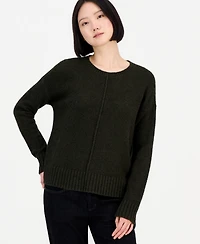 Eileen Fisher Women's Long-Sleeve Crewneck Sweater