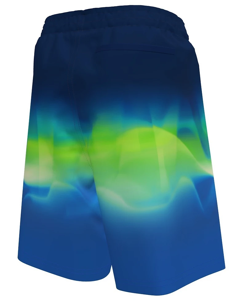 Nike Boys 8-20 Fade 7 Volley Ombre Print Swim Trunks