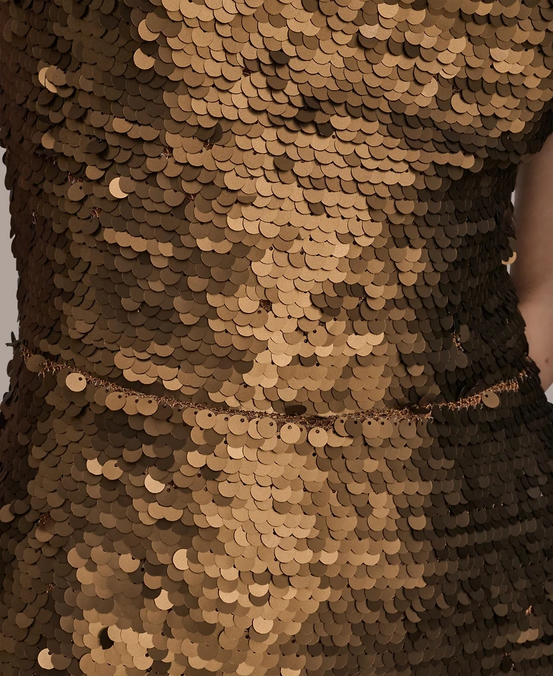 Donna Karan New York Women's Sleeveless Halter Dress