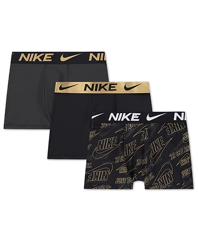Nike Big Boys Essential Dri-fit Boxer Briefs, Pack of 3