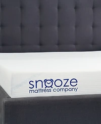 Snooze Triple Layer Gel Memory Foam 8" Plush Mattress, Twin