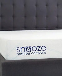 Snooze Triple Layer Gel Memory Foam 10" Plush Comfort Mattress, Queen