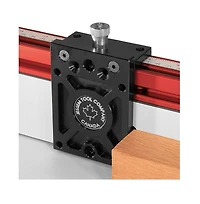 JessEm 04004 Fence Stop Precision Adjustable Stop for Router Table Fences, Mast-r-Fence Iii, Ta Fence and Rout-r-Fence Ii