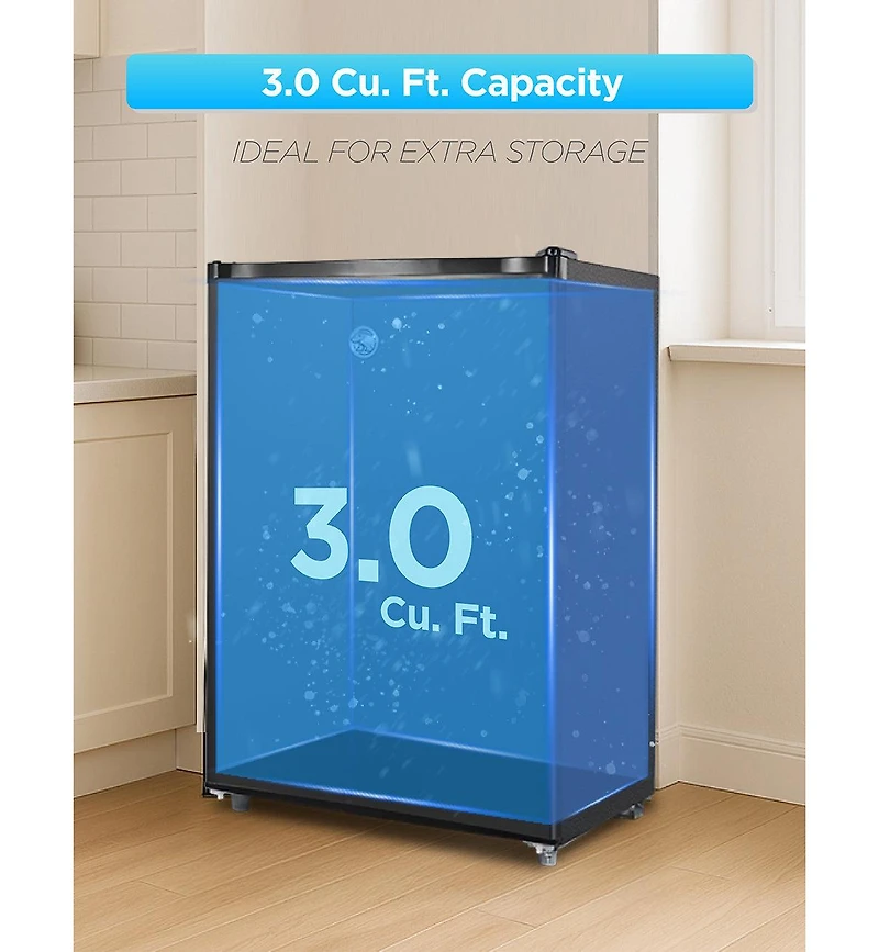 Commercial Cool 3.0 Cu. Ft. Upright Freezer