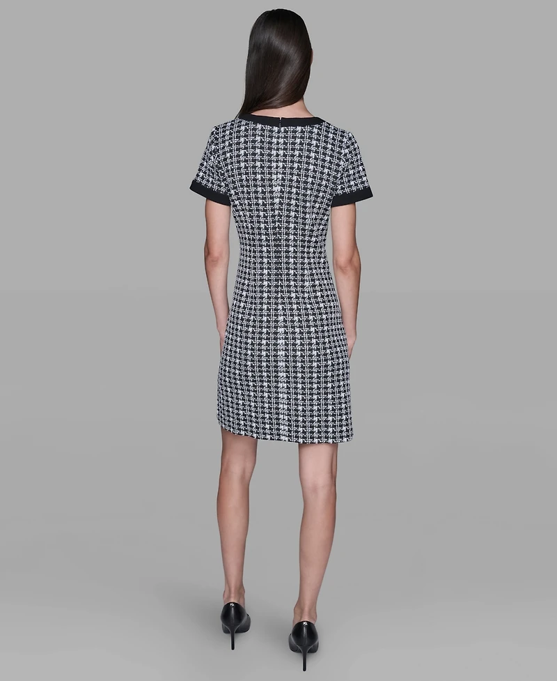 Karl Lagerfeld Paris Women's Square-Neck Dress