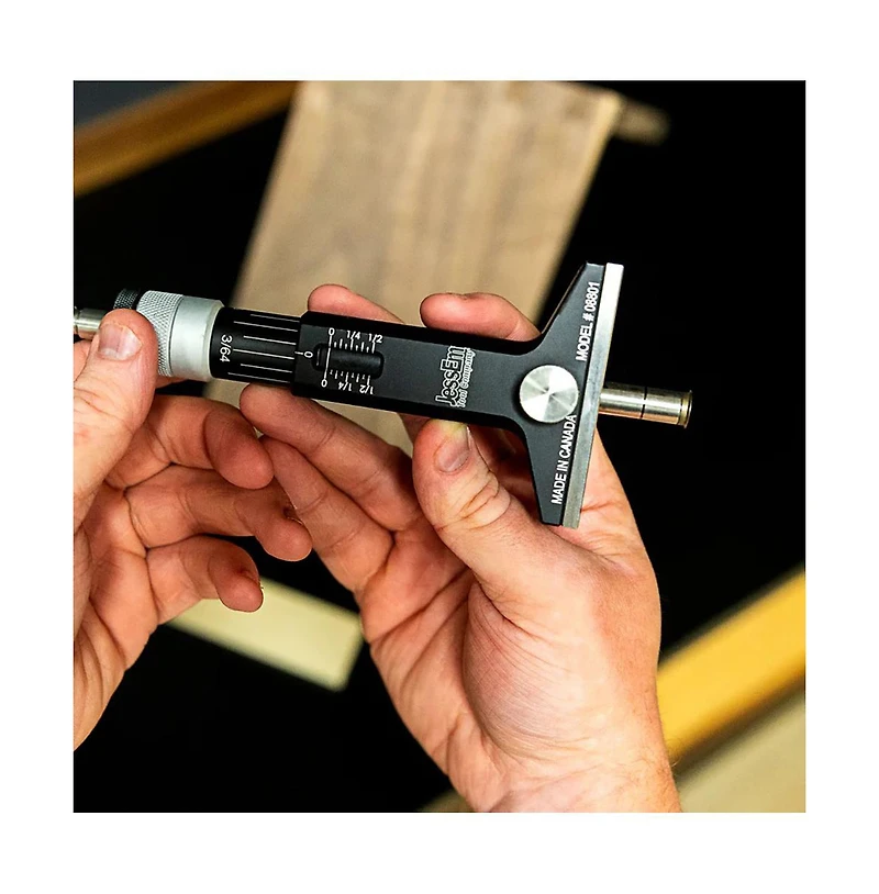 JessEm 08801 Wood Sabre Marking Gauge, Imperial Precision Scribe Tool for Accurate Woodworking Layouts