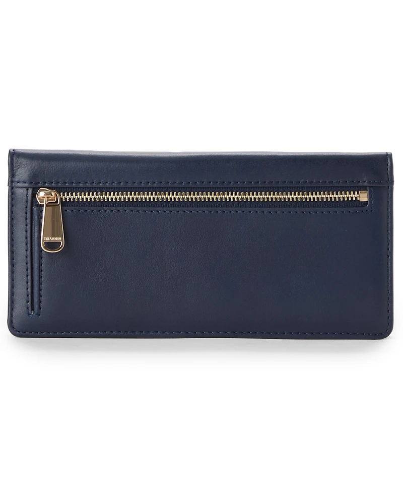 Brahmin Ady Belcanto Slim Trifold with Zip Pocket Wallet