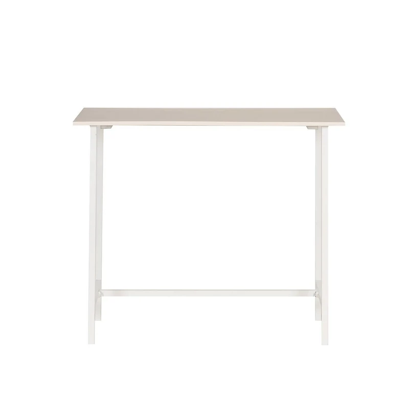 Porter Designs Yuki Solid Wood Counter Table, White