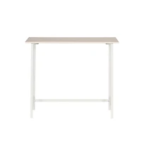 Porter Designs Yuki Solid Wood Counter Table, White