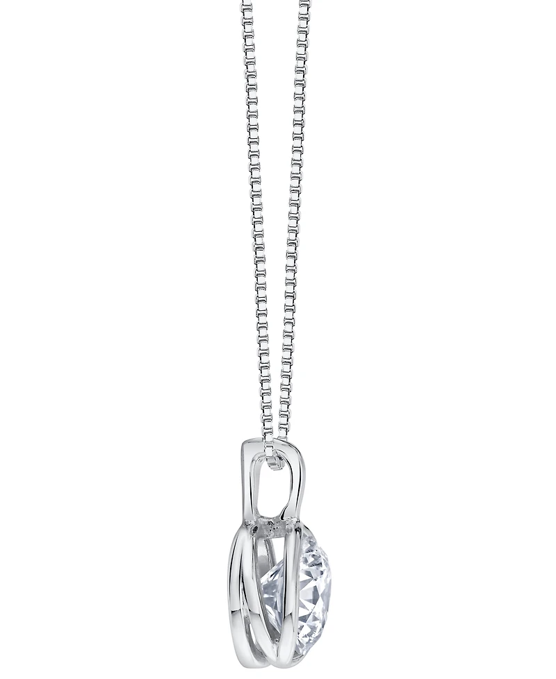 Sirena Lab Grown Diamond Energy Pendant Necklace (1 ct. t.w.) 14K Yellow Gold (also 14 White Gold)