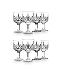 Godinger Dublin Crystal Gin Balloon Glass, Set of 8