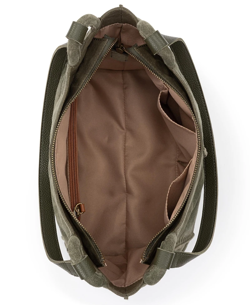 The Sak Los Feliz Leather Zipper Satchel Bag