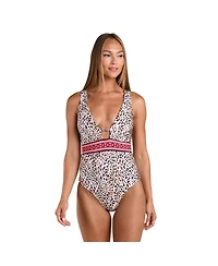 Sunshine 79 Women's Paradise Heat Reversible V Plunge One Piece
