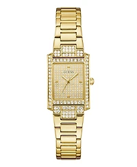 Guess Women's Gold-Tone Glitz Analog Watch, 23mm