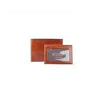 Bosca Mens Old Leather Credit Wallet w/Id Passcase