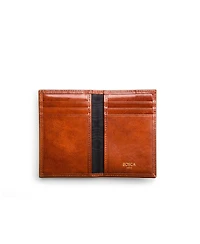 Bosca Men's Genuine Leather 8 Pocket Credit Card Case
