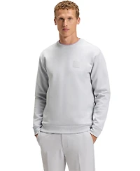 Boss by Hugo Men's Drop Needle Stitching Regular-Fit Sweatshirt