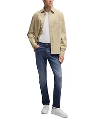 Boss by Hugo Men's Comfort-Stretch Denim Delaware Slim-Fit Jeans