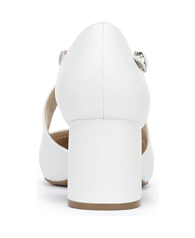 LifeStride Women's Tracy Crisscross Block Heel Pumps