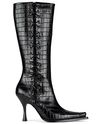 Jeffrey Campbell Women's Stunna Knee-High Dress Boots