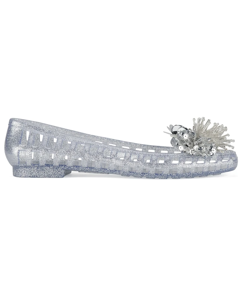 Jeffrey Campbell Women's Danceteria Embellished Jelly Flats