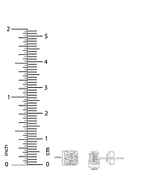 Macy's Diamond Stud Earrings (1 ct. t.w.) in 14k White Gold