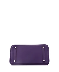 Pre-Owned Hermes Birkin 30 Handbag Togo with Palladium Hardware