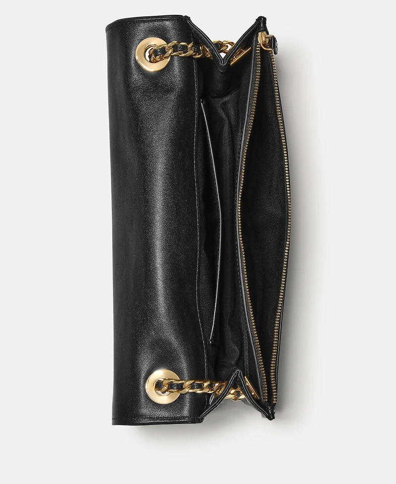 kate spade new york Deco Fine Grain Leather Soft Shoulder Bag