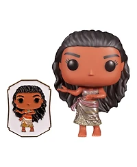 Disney Princess Funko Pop Vinyl Figure | Moana (Gold) with Pin